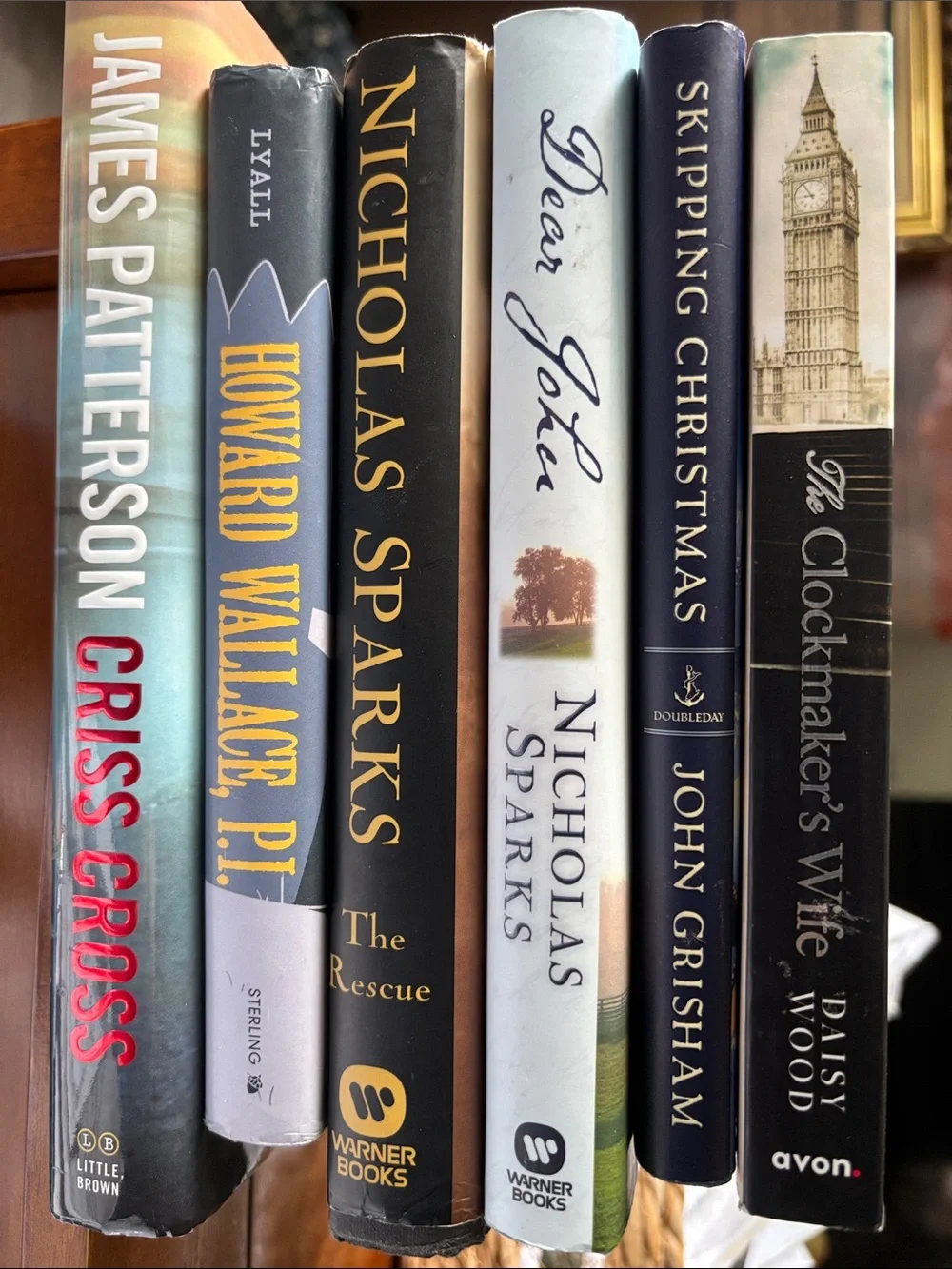 Hardcover Books - Assorted Spine Colors